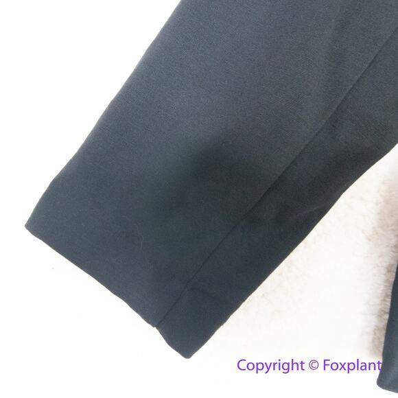 New! Eloquii black blazer one button, shoulder pads, size 20 - Picture 10 of 14